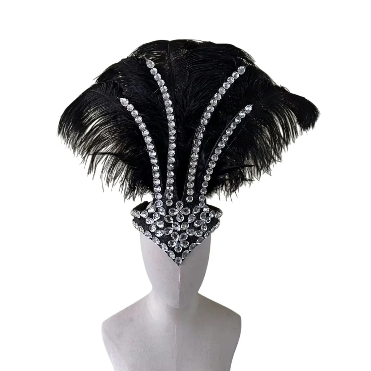 The Stardust Dionysia – Classic Feathered Samba Carnival & Masque Crown