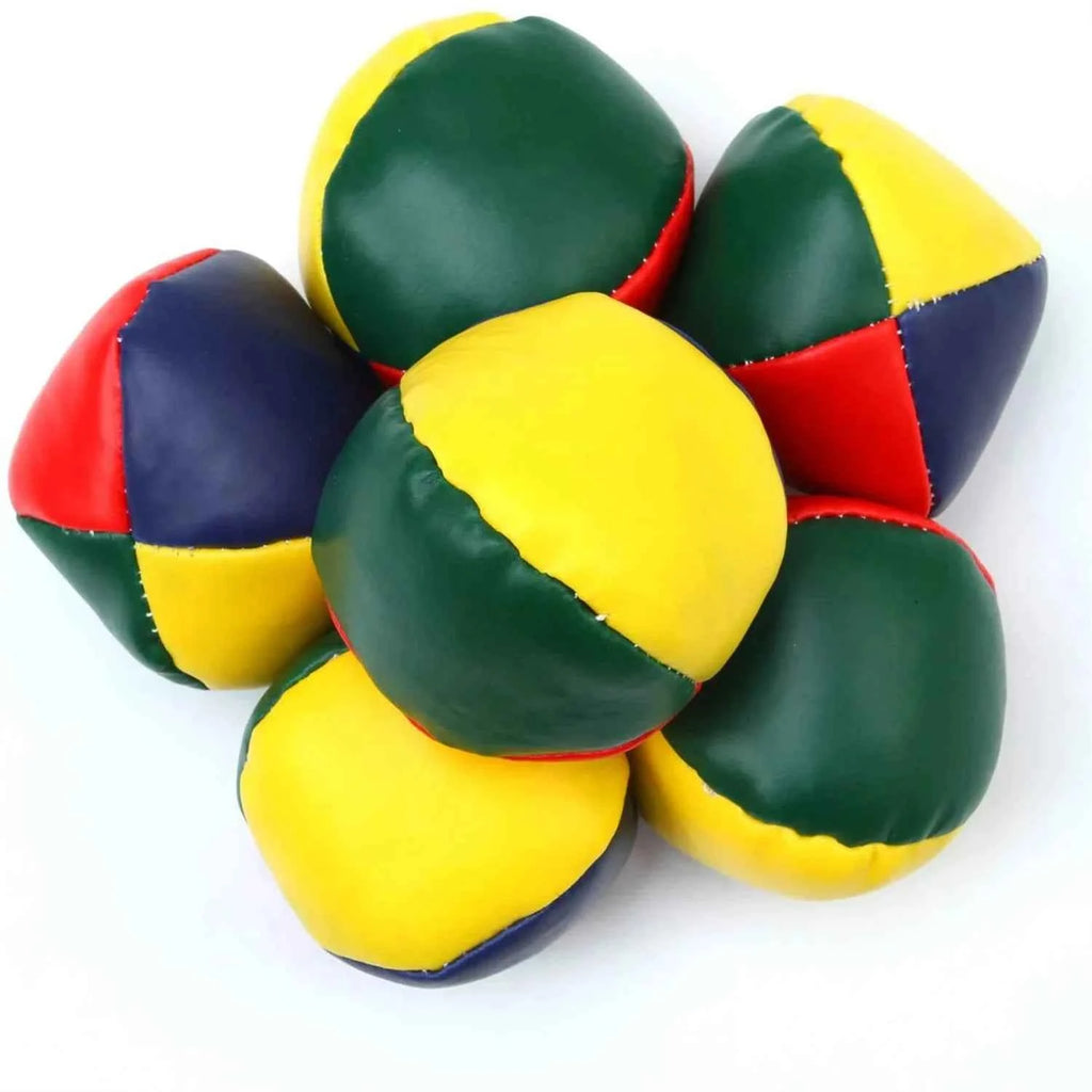 6 PCS Juggling Balls for Beginners Soft Juggle Ball Kit Easy-to-Handle Mini Juggling Balls Perfect for Fun and Stress Relief - Big Tim's Magic Emporium