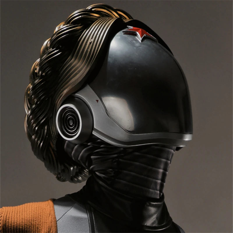 Game AtomicTwinnies Twinnies Dixie Cosplay PU Acrylic Mask Helmet Masks Halloween Masquerade Party Carnival Prop