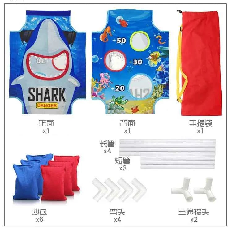 Sandbag Throwing Game Sandbag Set Suitable For Outdoor Party Multi-Person Interaction Including Sandbags  Family Lawn Yard Game