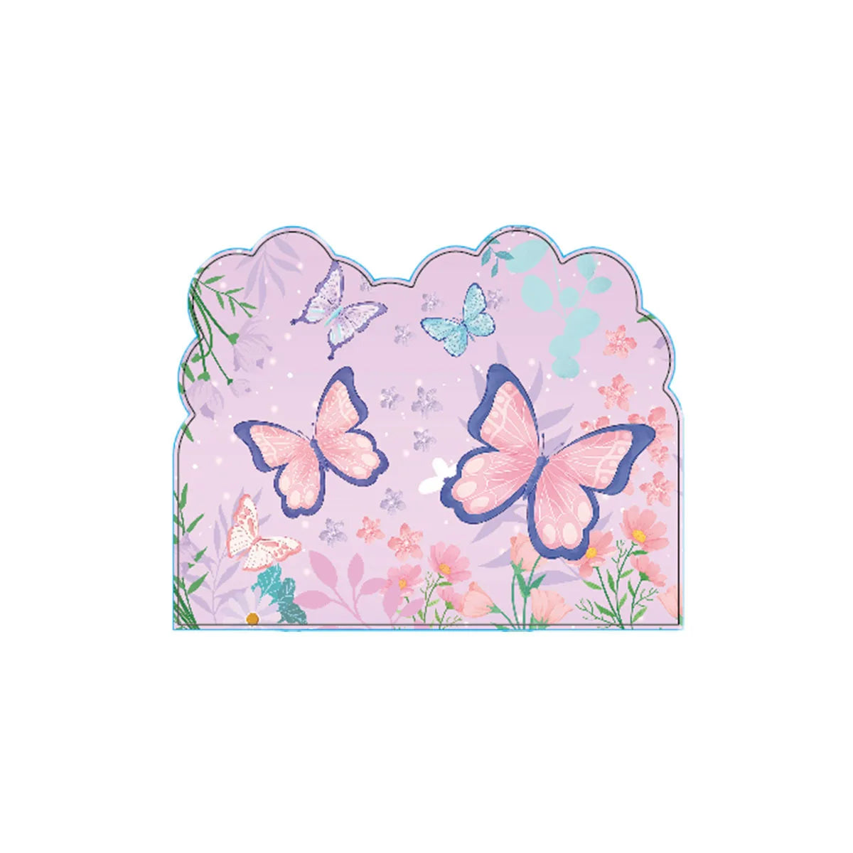 10Pcs Butterfly Birthday Party Invitation Card Happy Birthday Party Decoration Supplies