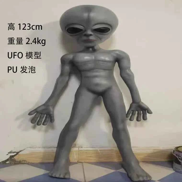 Realistic Alien Model Event Display Supplies 1/1.2 Meters High Movie Shooting Props Living Room Decoration Household Goods