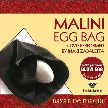 Malini Egg Bag Pro Bag Gimmick And ALL Stage Magic Trick Magia Magie Magica Magicians Prop Accessory Illusion - Big Tim's Magic Emporium