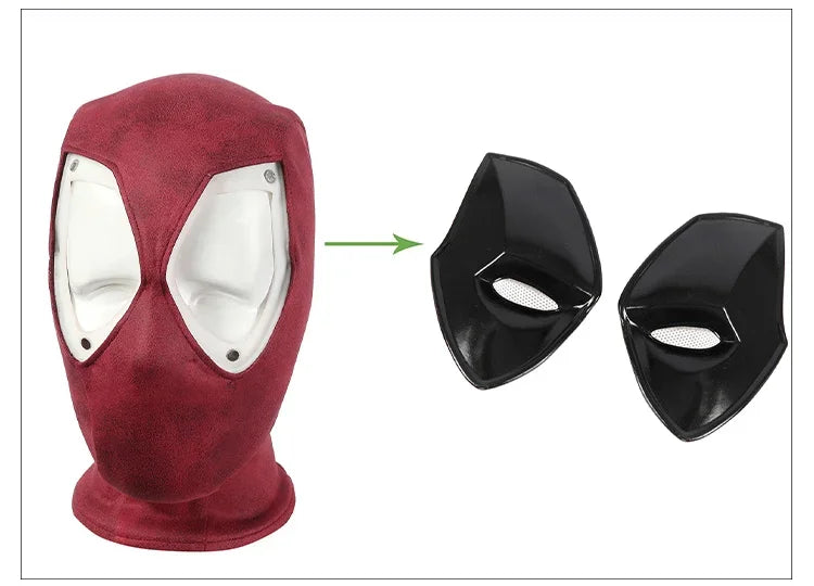 New Arrival DP3 Mr. Pool Cosplay Costume Hero Complete Clothes Red Leather Men Jumpsuit Halloween Carnival Christmas Outfit - Big Tim's Magic Emporium