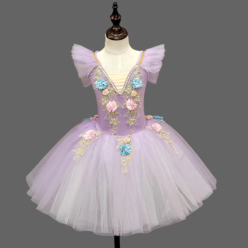 Children's Ballet Skirt, Girls' Dance Skirt, Ballet Performer Clothing, Children's Dance Skirt, Stage Performance Group Clothing - Big Tim's Magic Emporium