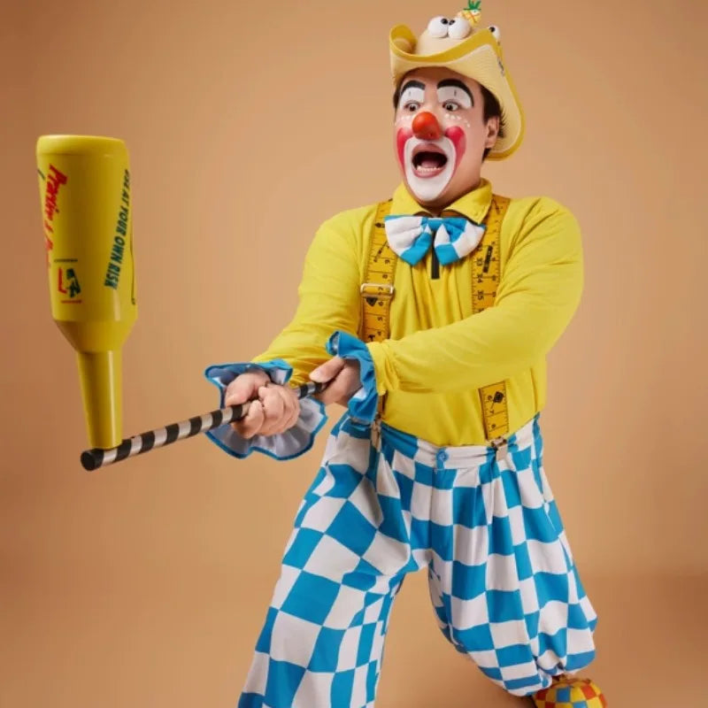 Funny Clown Magic Wine Bottle Trick Stainless Steel Props for Party & Holiday - Big Tim's Magic Emporium