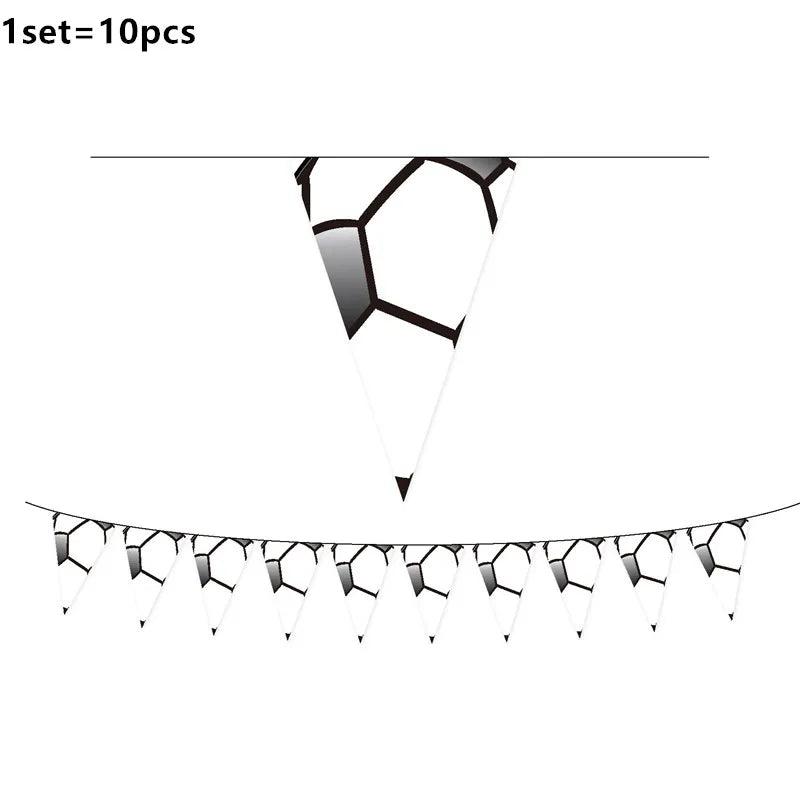 108*180cm Football Tablecloth Party Supplies Disposable Plate Tableware Party Birthday Party Decor Kids Boy Soccer Party Supplie - Big Tim's Magic Emporium