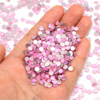 Glass Crystal Flatback Rhinestones SS3-SS30 Non-Hotfix Strass Stones Bulk Pack