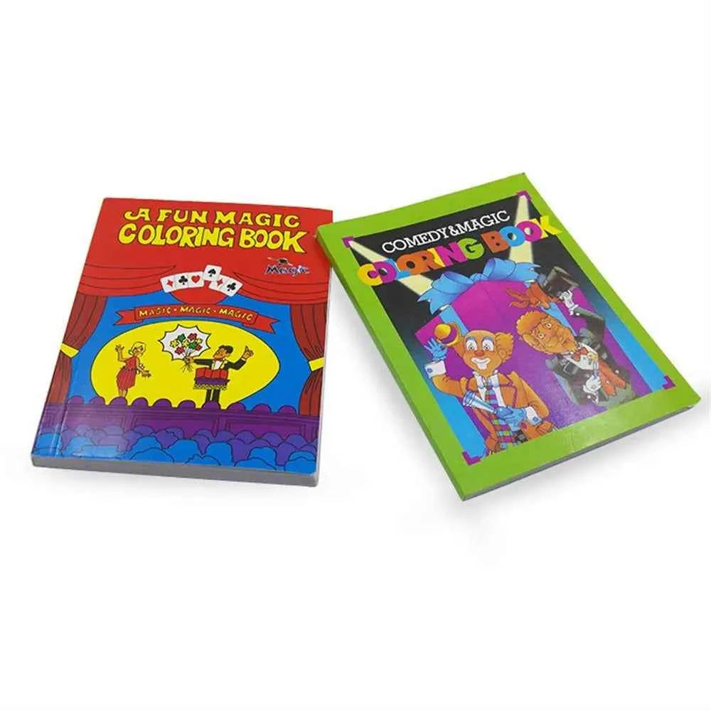 Children Teens Adults Magic Trick Book Magic Prop Magic Coloring Book Comedy Magic Classic Toys Magician Game