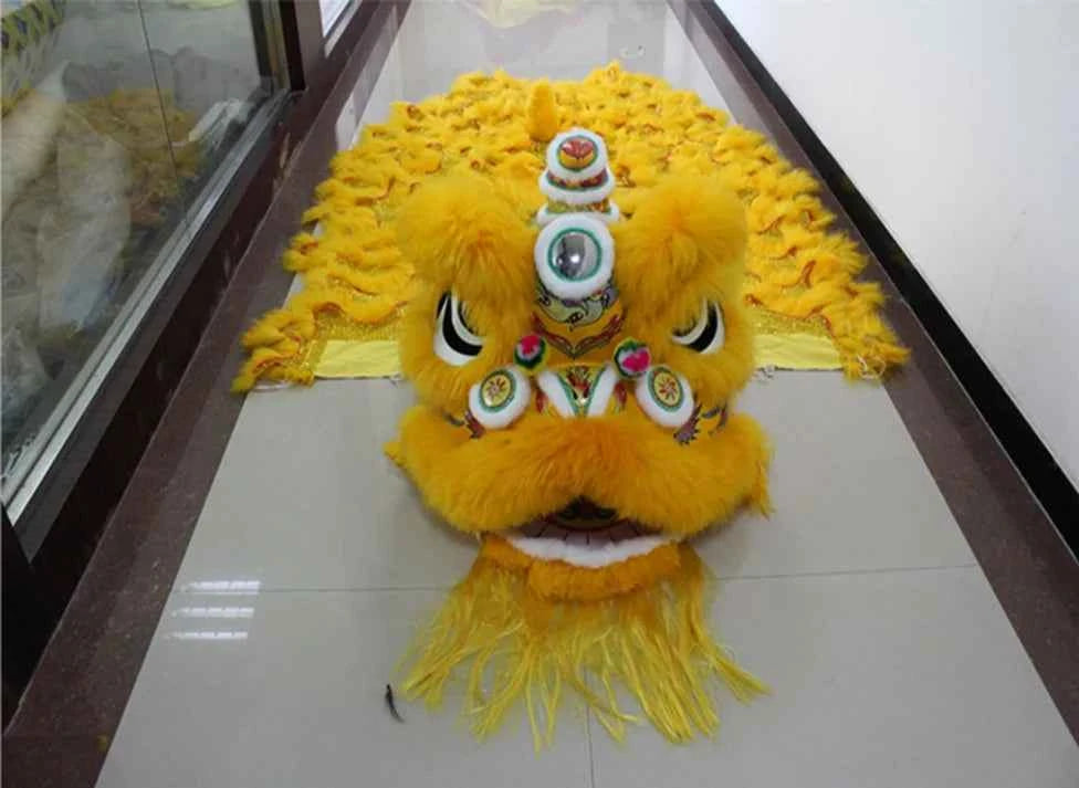 lion dance props complete set of lion dance adult full set of double single