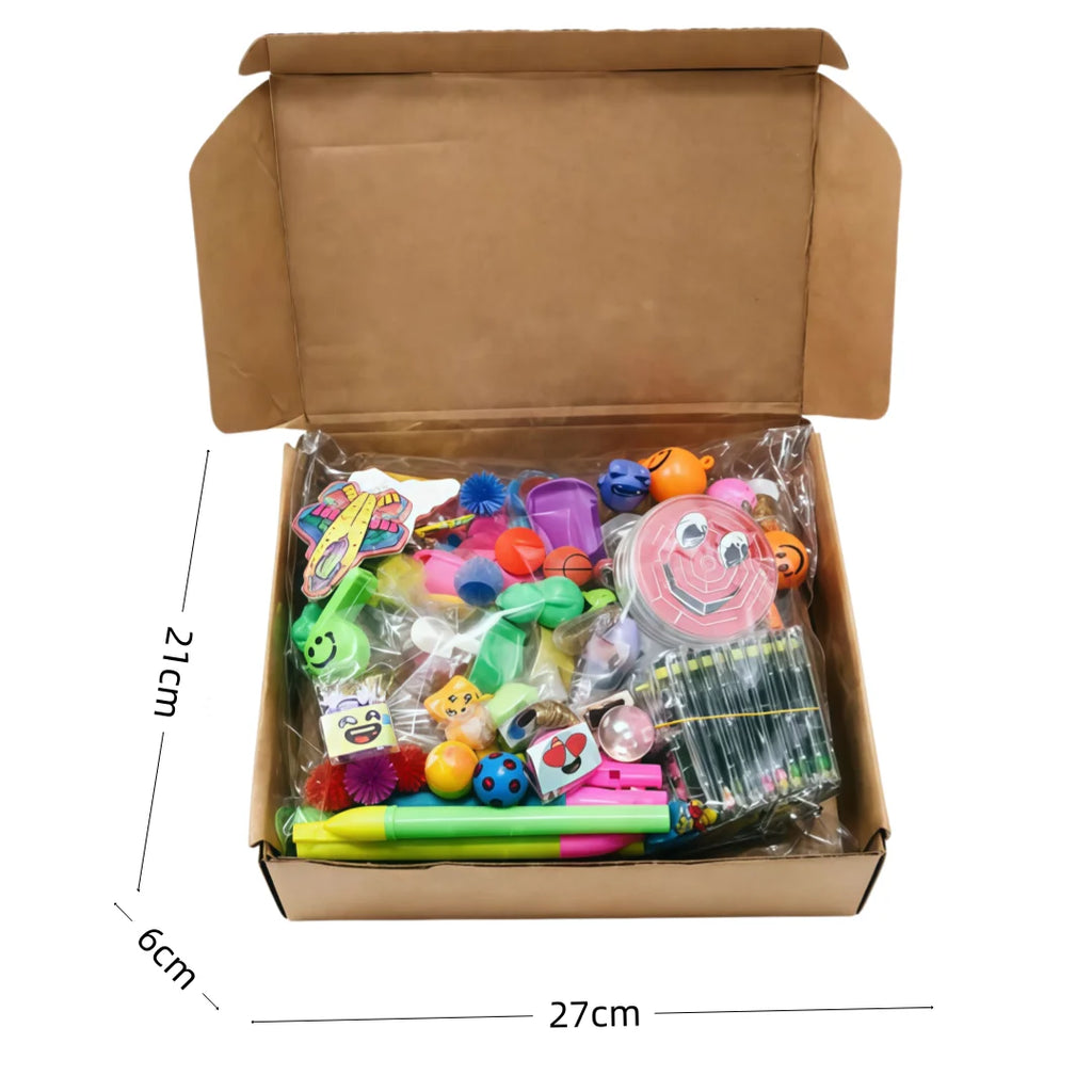 68Pcs Fun Party Favor Set Toys for Kids Birthday Party Wedding Guest Gifts Kindergarten Prizes Christmas Carnival Gift Pack - Big Tim's Magic Emporium