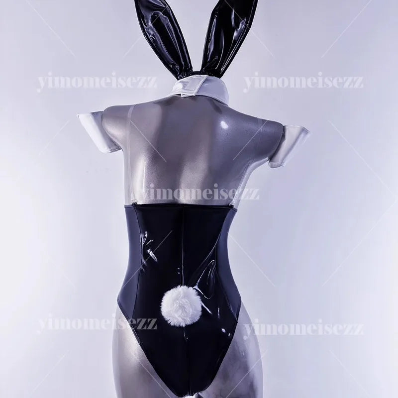 Customized Rabbit Girl Cosplay Costume | Anime Halloween Jumpsuit for Nightclub & Conventions - Big Tim's Magic Emporium