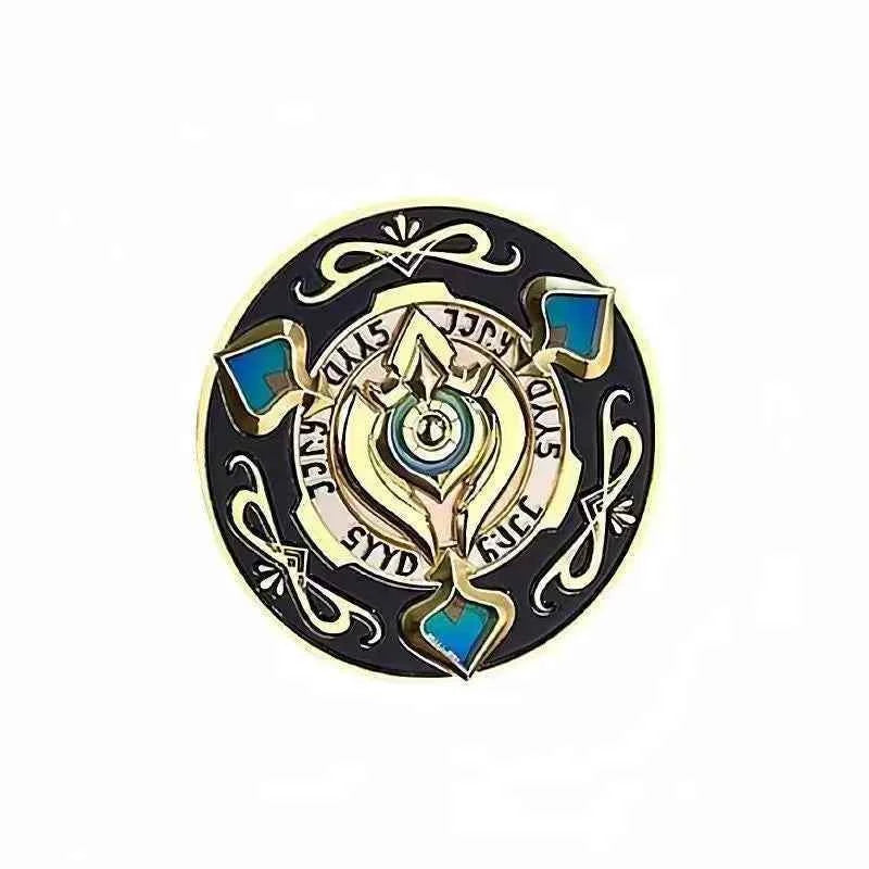 Hot Honkai:Star Rail 3D Metal Embossed Coins Currency Aventurine's Token for Trailblazer Souvenir Cosplay Props Accessories Gift