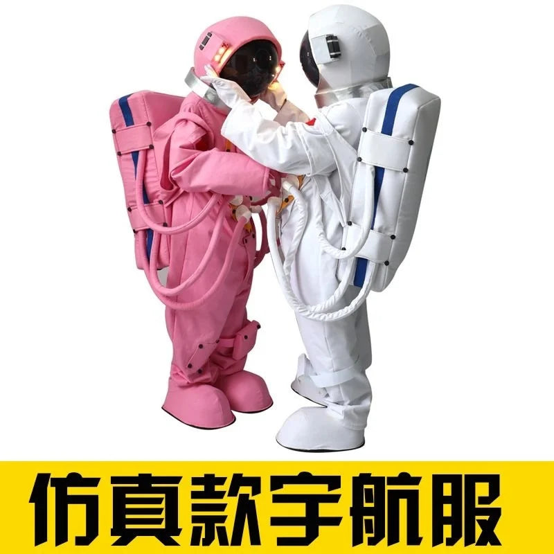Halloween Spaceman Cosplay Costume Astronaut Cos Suit With Helmet Adult Inflatable Children's Day Photography Photo For Family - Big Tim's Magic Emporium