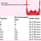 V-Notch Underwired Open Chest Bra Top