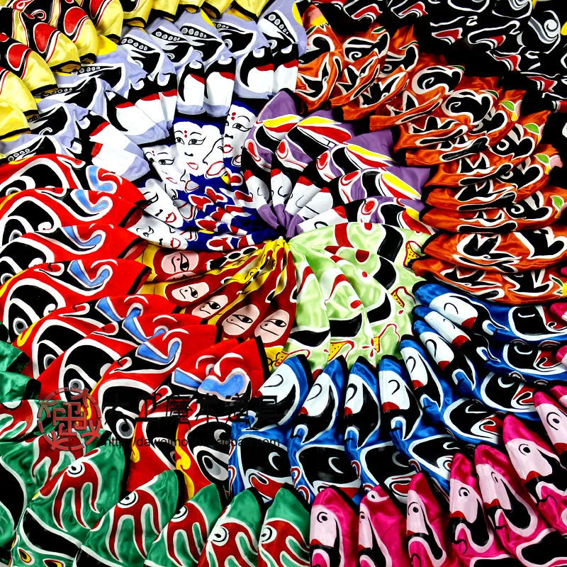 Authentic Sichuan Opera face-changing costumes face props clothes teaching Sichuan face-changing 13 masks
