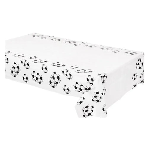 108*180cm Football Tablecloth Party Supplies Disposable Plate Tableware Party Birthday Party Decor Kids Boy Soccer Party Supplie - Big Tim's Magic Emporium