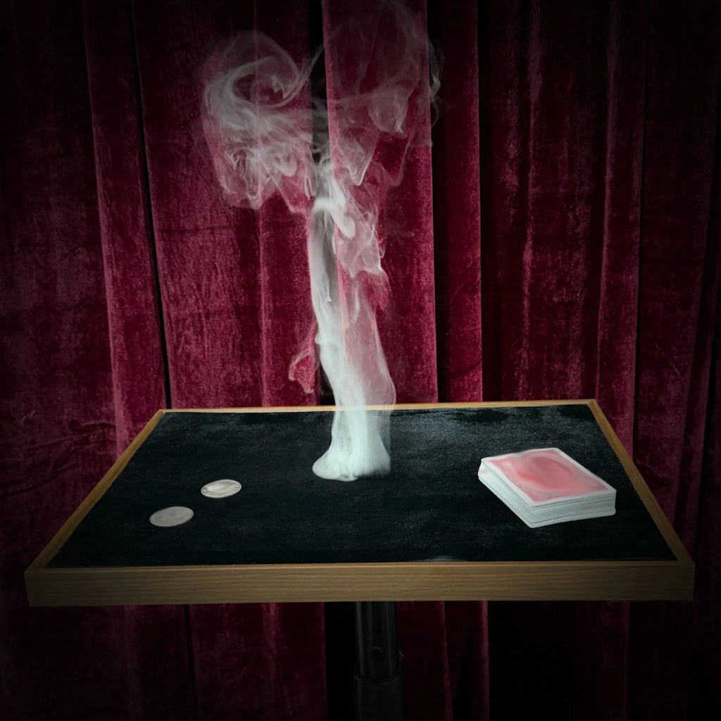 Magic Table Smoke Machine – 42x32cm Wireless Fog Mat, Remote Control Vapor Production for Card Tricks, Professional Stage magic
