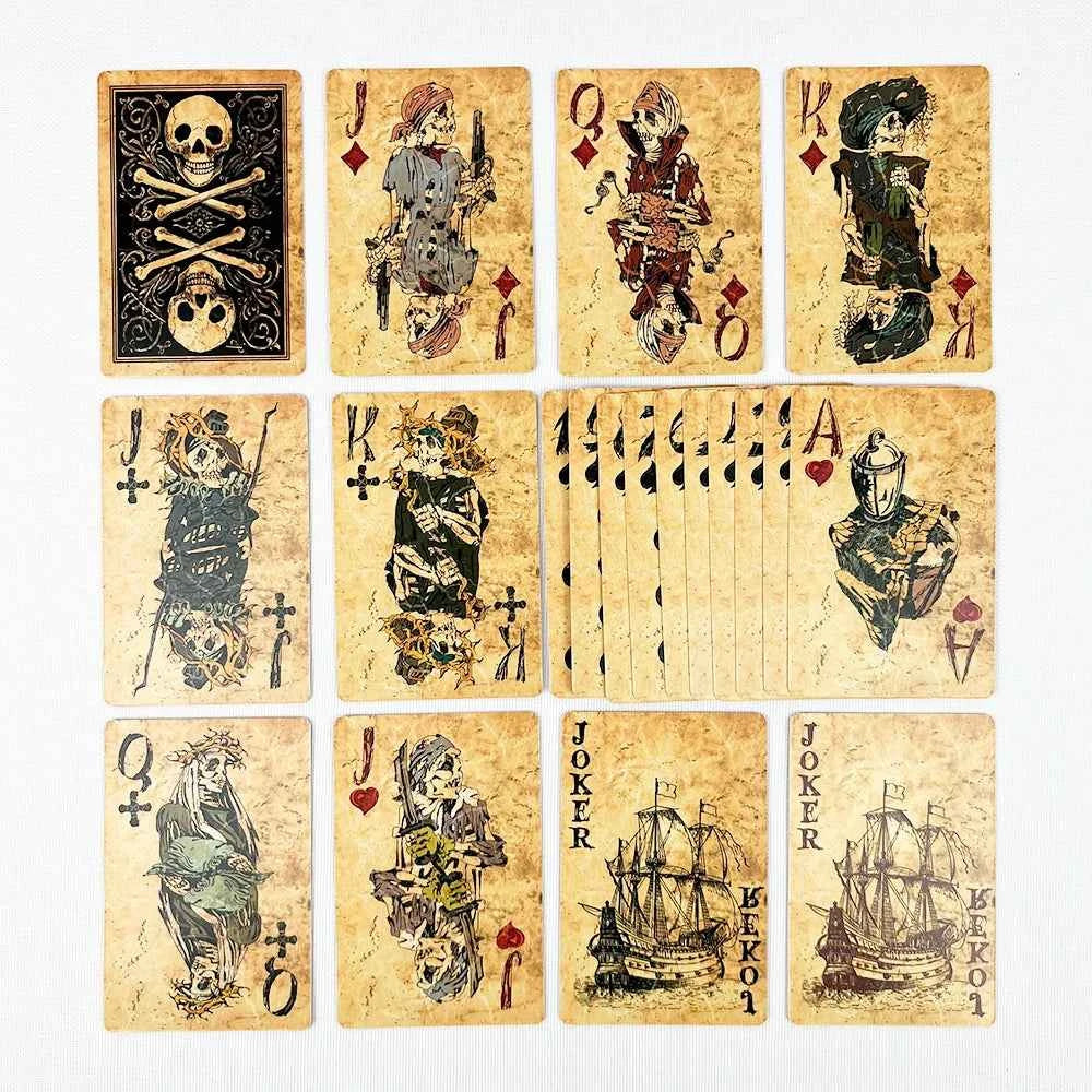 Vintage Pirate Ship Playing Cards Deck Of Cards ,Poker Cards for Party Games  Retro Poker Board Game Poker Magic Shows