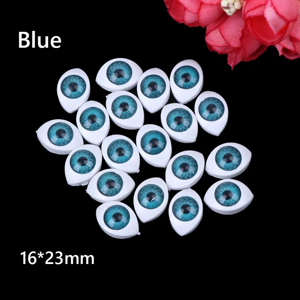 20pcs Puppet Making Dinosaur Eyes Funny Plastic Doll Safety Eyes For Animal Toy DIY Craft Accessories - Big Tim's Magic Emporium