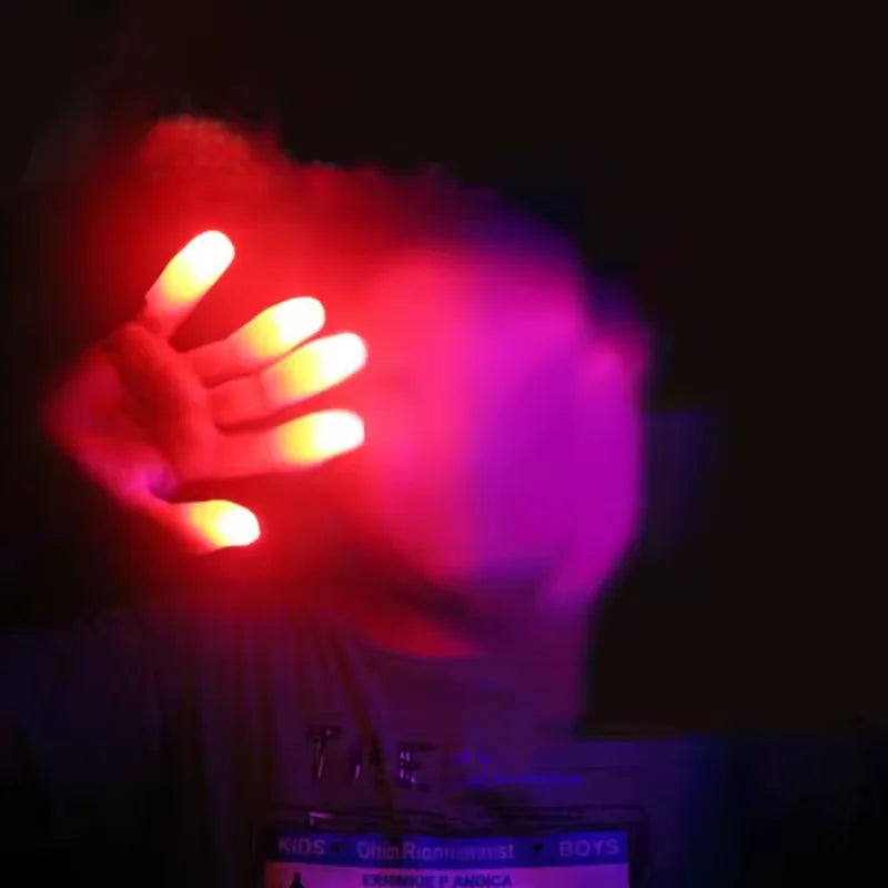 2/4PCS Magic Trick Fingers Thumbs with LED Battery Powered Magic Props Halloween Magic Trick Fingers Thumbs Toys For Child Adult - Big Tim's Magic Emporium