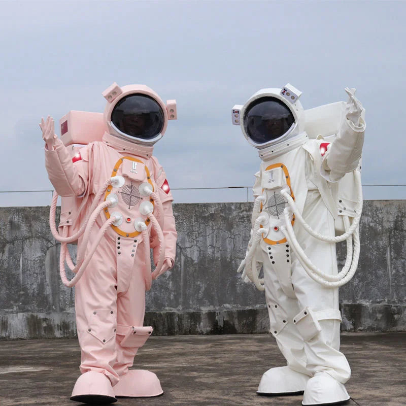 Halloween Spaceman Cosplay Costume Astronaut Cos Suit With Helmet Adult Inflatable Children's Day Photography Photo For Family - Big Tim's Magic Emporium