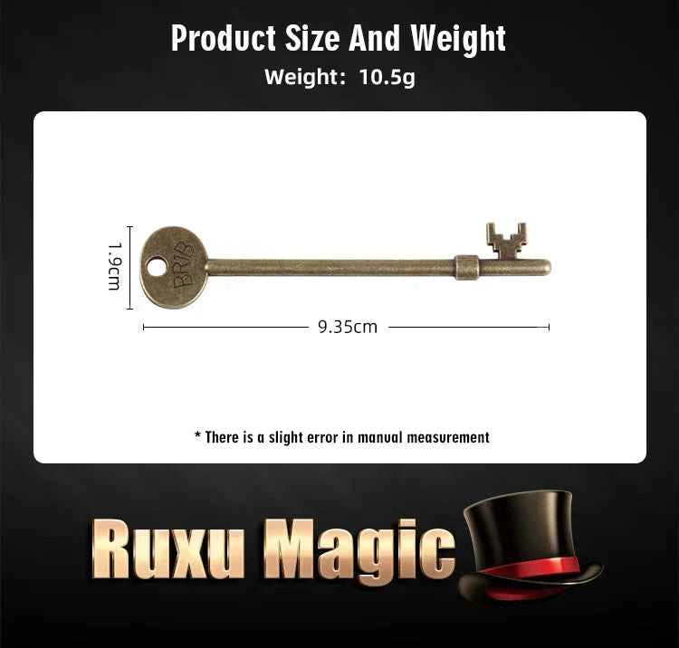 Haunted Key Magic Tricks - Ghost Key Close Up Illusions and Gimmick Props for Mentalism - Big Tim's Magic Emporium