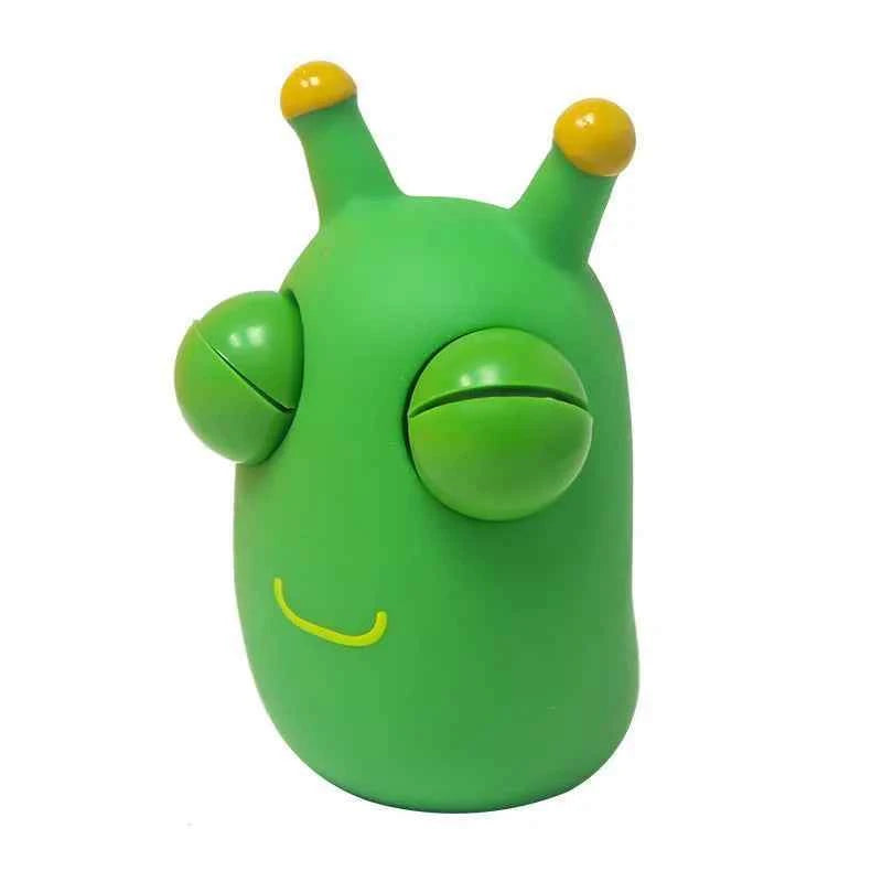 Green Worm Eye Popping Squeeze Fidget Toys For Autism And ADHD Weird Stuff Funny Gadget Novelty Juguetes Antiestrés Ansiedad