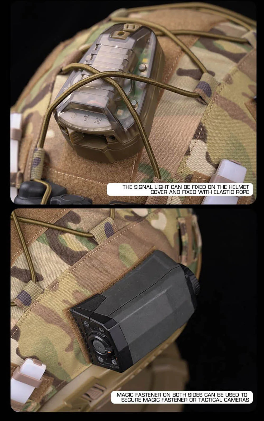 Tactical FAST Helmet Half Face Mask With Flip Goggles Black/Clear 2Pcs Lenses for Hunting Airsoft CS Game Paintball Mask Gear - Big Tim's Magic Emporium