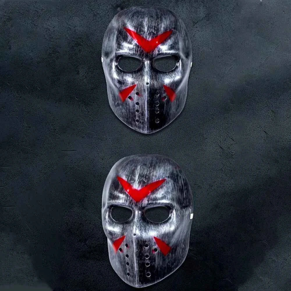Costume Props Hockey Mask Cosplay Headwear Party Mask Props Cosplay Mask Prom Party Supplies Decoration Prop Halloween Mask