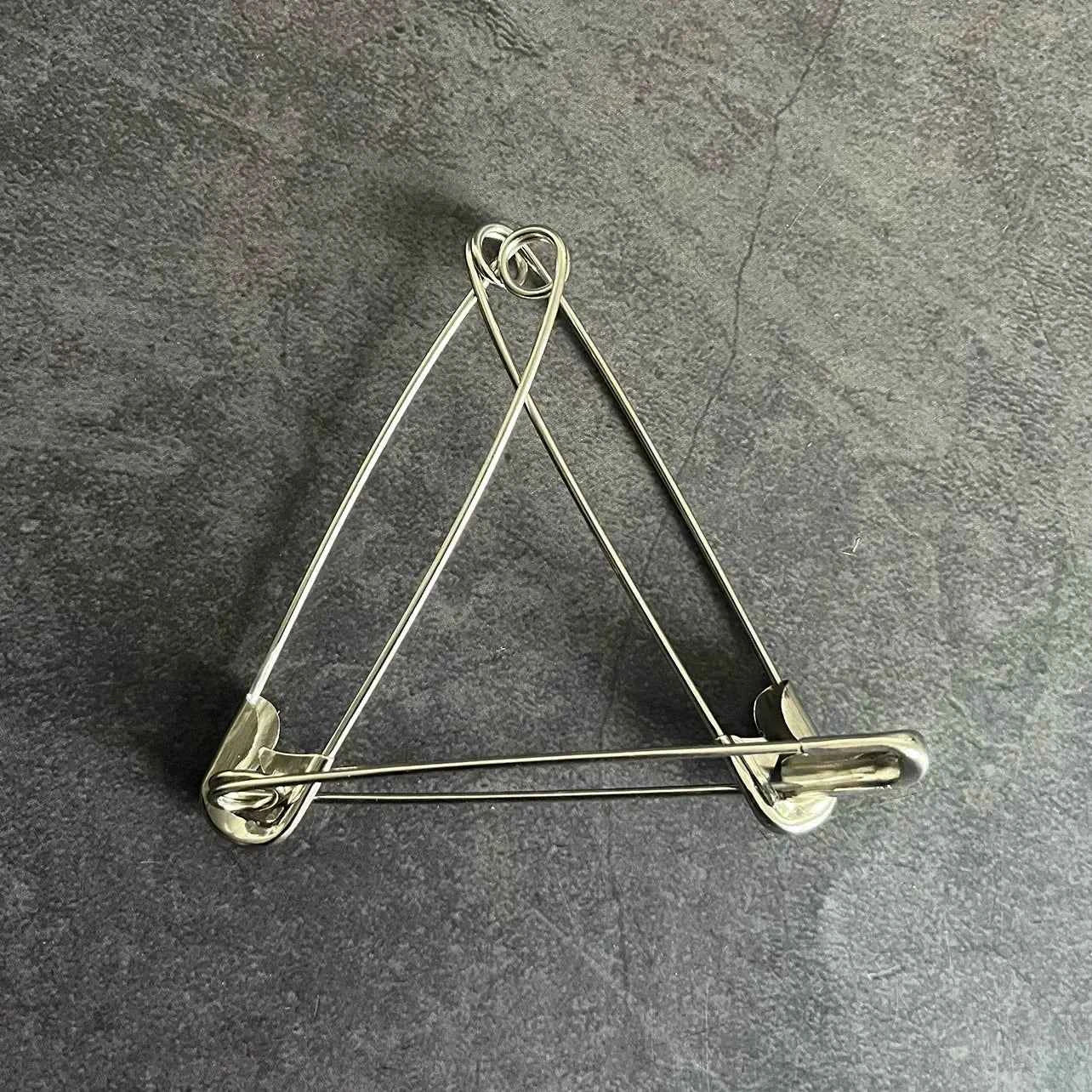 Linking Clips Magic Tricks Visual Three Linking Pins Penetration Clips Magia Close-up Street Illusions Gimmicks Mentalism Props