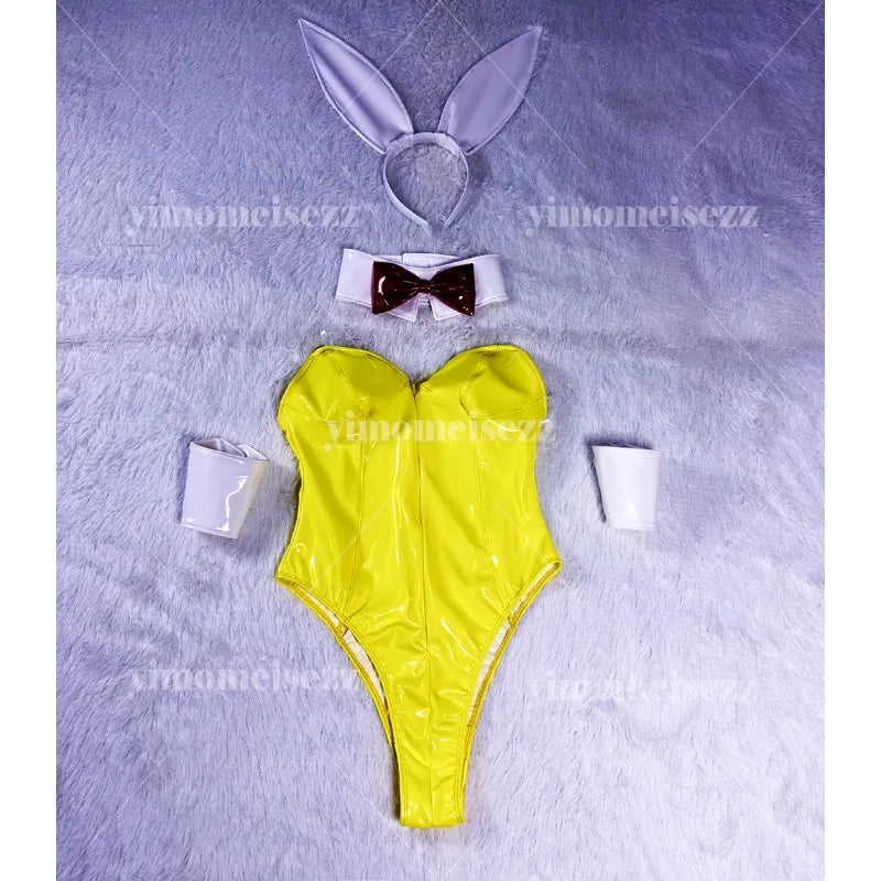Customized Rabbit Girl Cosplay Costume | Anime Halloween Jumpsuit for Nightclub & Conventions - Big Tim's Magic Emporium