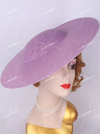 40cm Large Round Sinamay Fascinator Base DIY Millinery Derby Hat Headpiece Mold