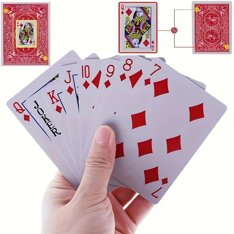 1Pc Marked Stripper Deck Magic Tricks Marked Playing Cards Poke Toys Close Up Street Illusions Gimmicks Mentalism Props