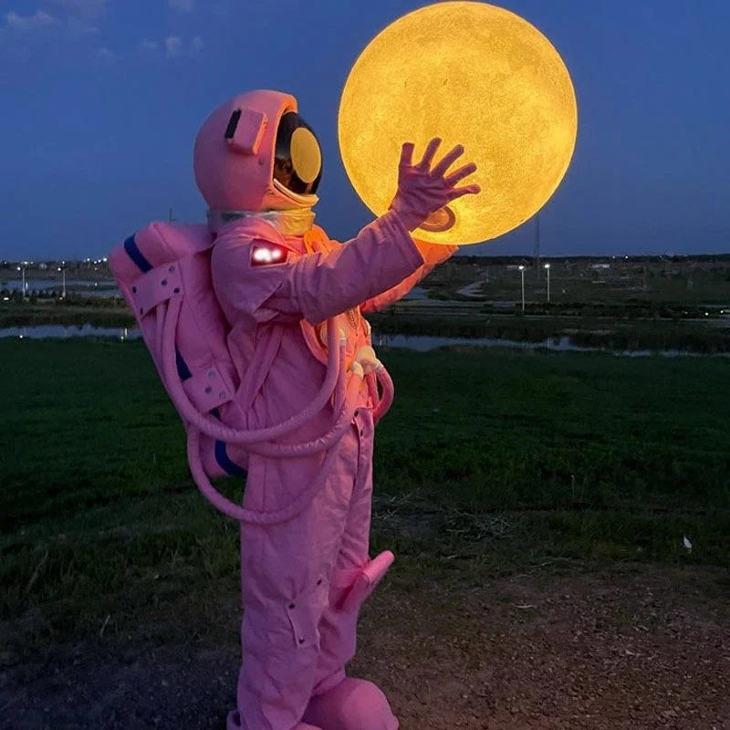 Halloween Spaceman Cosplay Costume Astronaut Cos Suit With Helmet Adult Inflatable Children's Day Photography Photo For Family - Big Tim's Magic Emporium