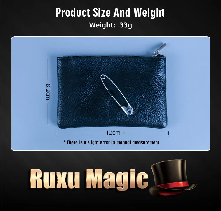 The Prop Ring Pin Disappears and Shifts Stolen Pin Illusion Close-up Visualization of the Black Pool Gimmicks magic tricks