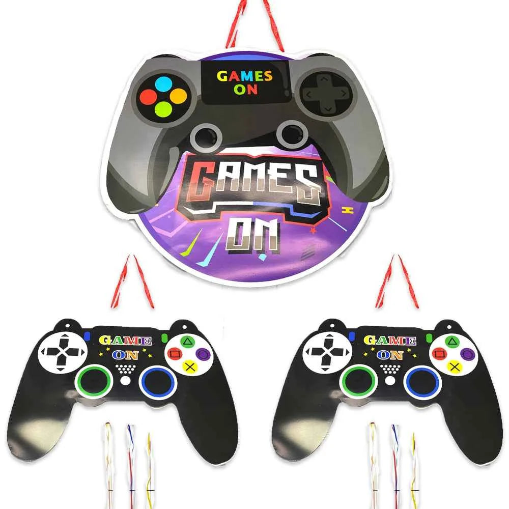 1pcs/lot Birthday Pinata gamepad piñata Birthday Party Deco pinjat Event Party Decoration Girls Boys Kids birthday piñata
