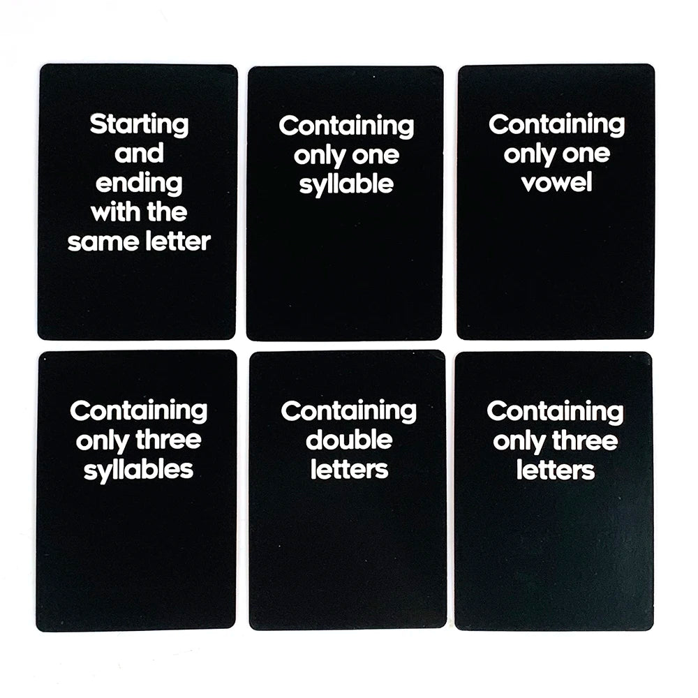 Board Game Card Game Quick Name Party Game Cards For That Tests Reaction Ability , Party Board Deck For Family and Friends - Big Tim's Magic Emporium