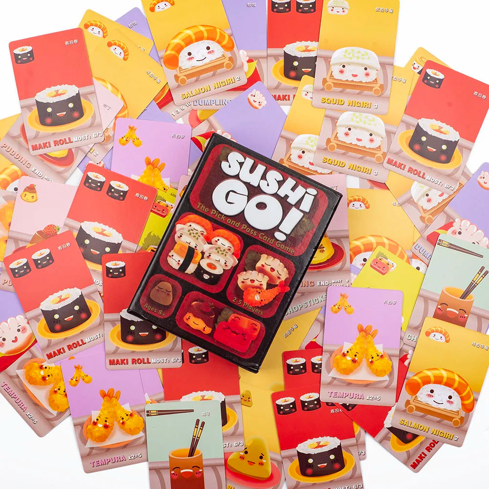 Sushi Go Party! the Pick & Pass Card Game - Multi-Color Family Fun Perfect for Parties And Home Entertainment - Big Tim's Magic Emporium