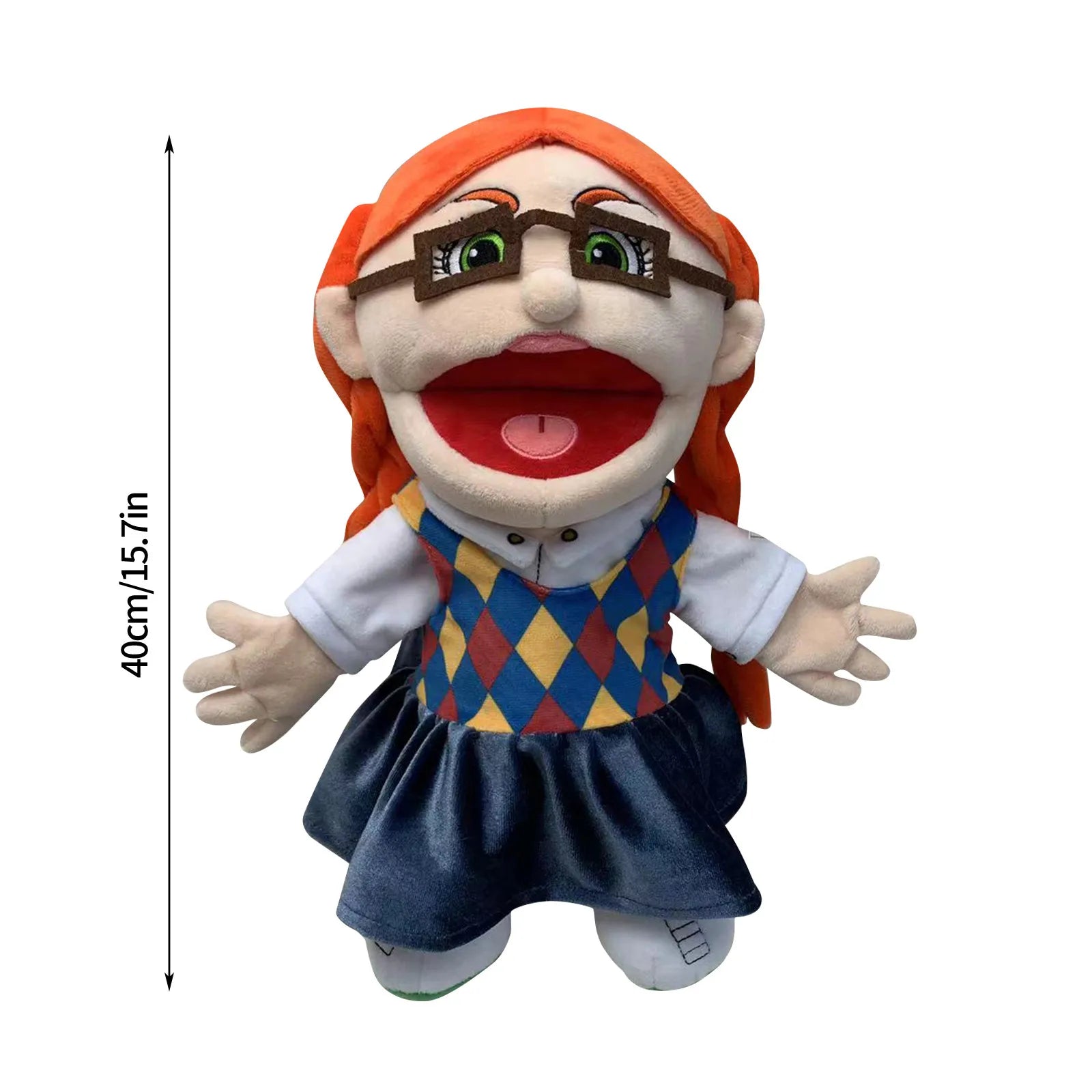 Cartoon Hand Puppet Toy Jeffys Zombie Boy Puppet Brinquedo Kawaii Stuffed Animal Jeffy Puppet Family Real Sml Doll Birthday Gift - Big Tim's Magic Emporium