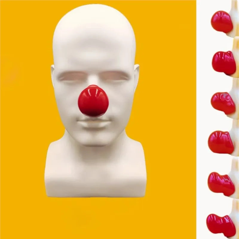 Halloween Clown Nose Professional Stage Performance Prop Cosplay Red Nose Various Styles - Big Tim's Magic Emporium