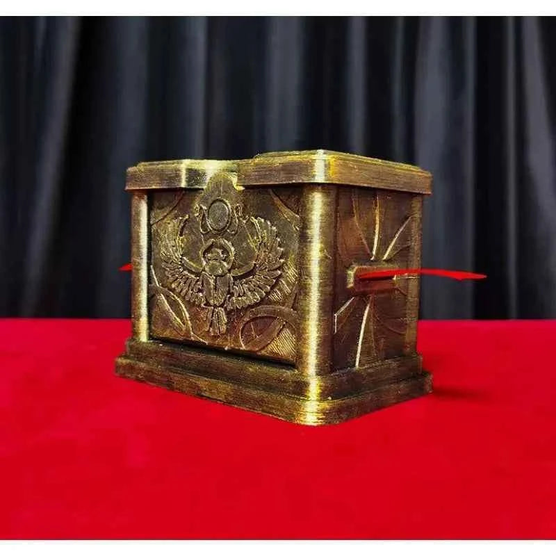 Vintage Ribbon Restoration Box Magic Instant Restore Cut Ribbon Classic Stage Close-up Illusion Magician Visual Magic Tricks