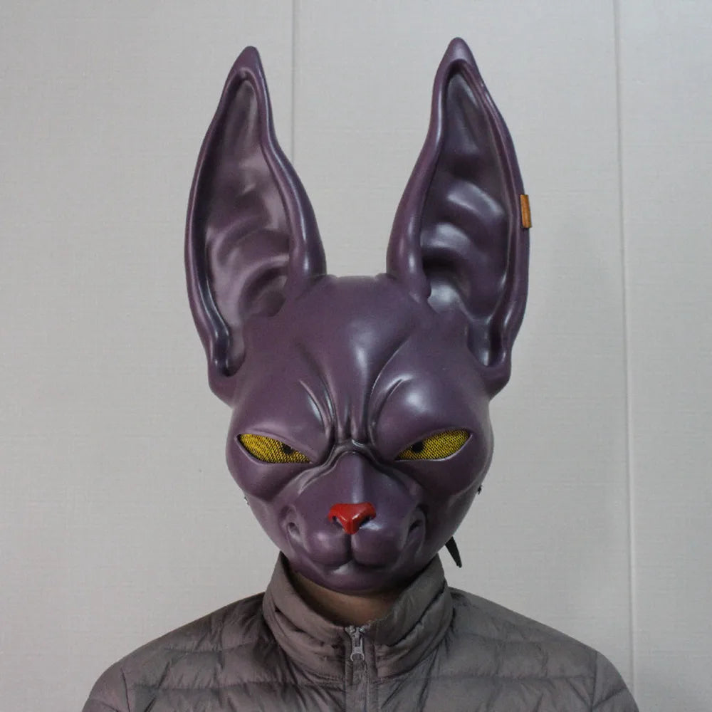 Rabbit Face Mask Game Dress up Props Ball Festival Party Mask