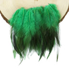 Natural Rooster Craft Feathers Bulk Pack