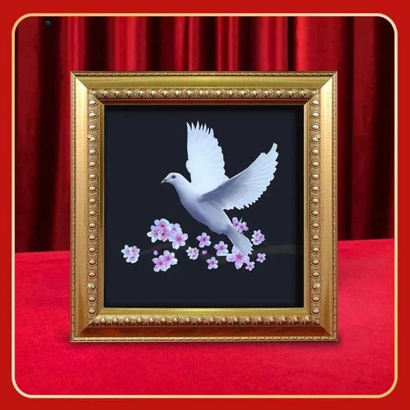 Magician Props Picture Frame Make Doves Appearing Closeup Magics Trick Props Magic Toy - Big Tim's Magic Emporium