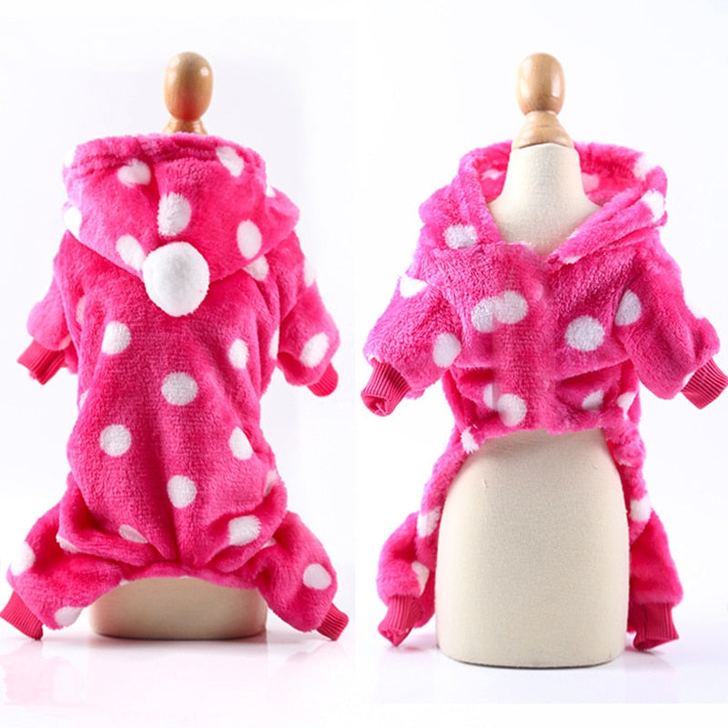 Animal Hooded Pet Costume Jumpsuit