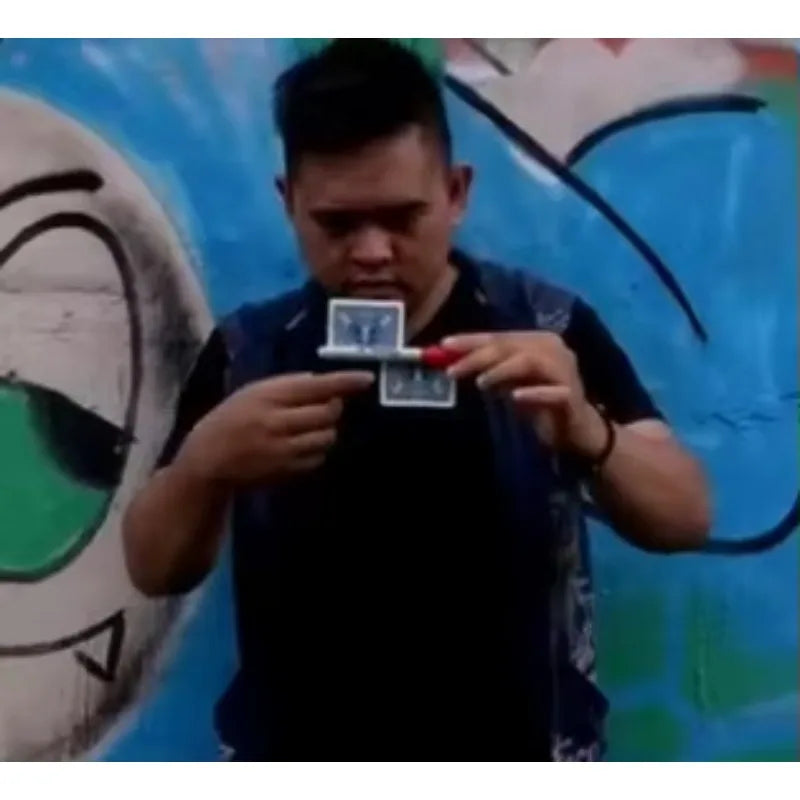 NEW DISTANCING Gimmick By Ade Rahmat Magic Tricks Street Performer Magician Card Magia Props Illusions Stage Visual