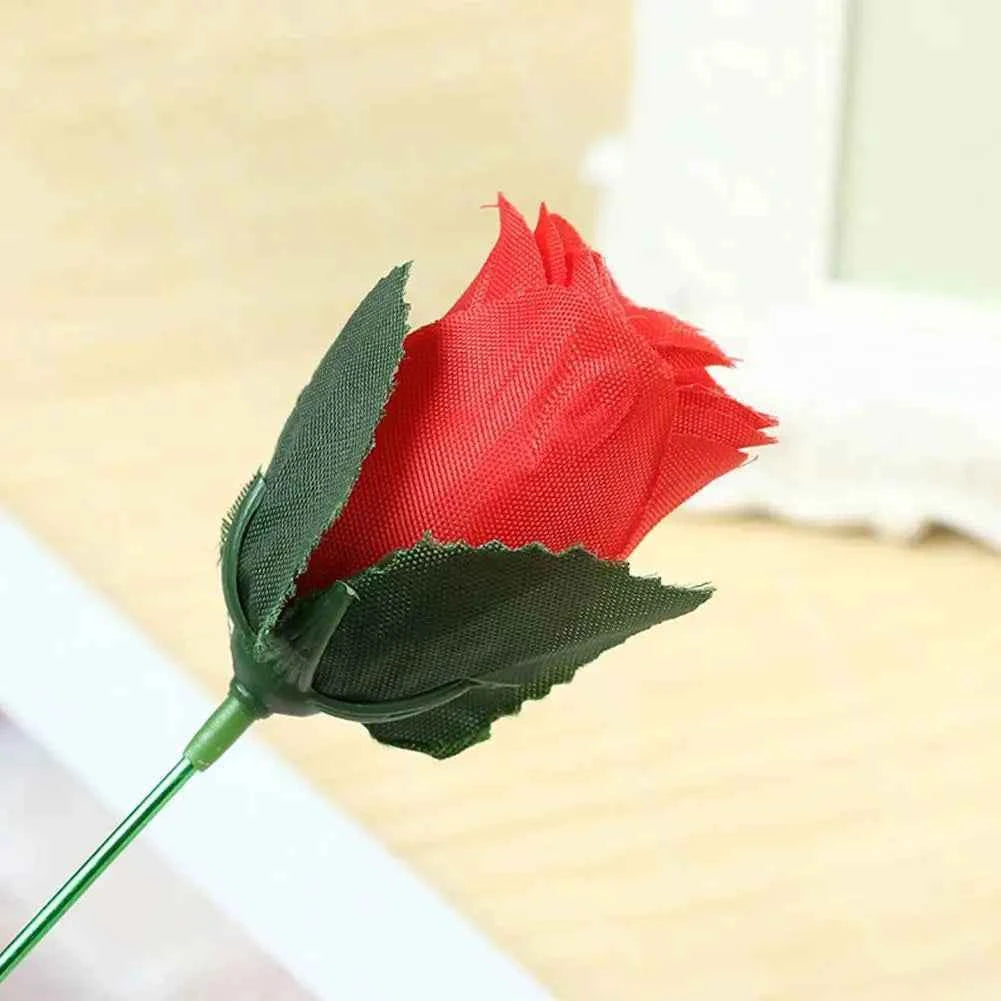 Romantic Fire Rose Magic Trick Prop Torch to Rose Magic Gimmick Stage Performance Magic Toy Valentine Day Proposal Magic Props