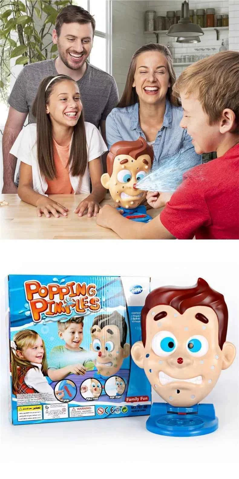 Popping Pimples Toy, Water Spraying Prank Game for Kids, Interactive Fidget Desk Toy, Fun Party Prop & Birthday Gift Jogos 2024