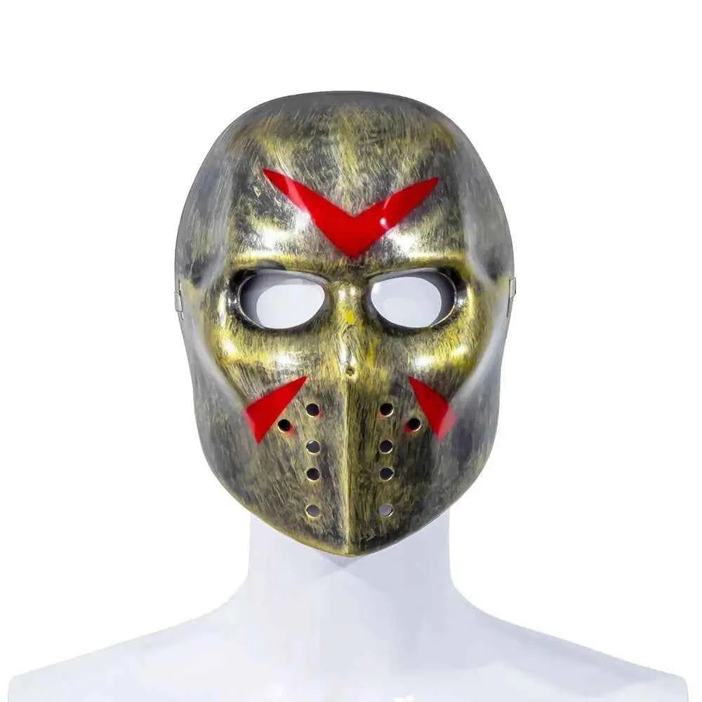 Costume Props Hockey Mask Cosplay Headwear Party Mask Props Cosplay Mask Prom Party Supplies Decoration Prop Halloween Mask